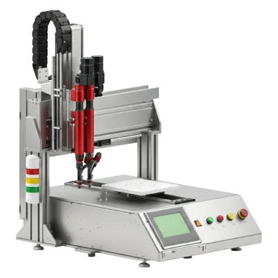 Double Spindle Desktop Screwing Robot